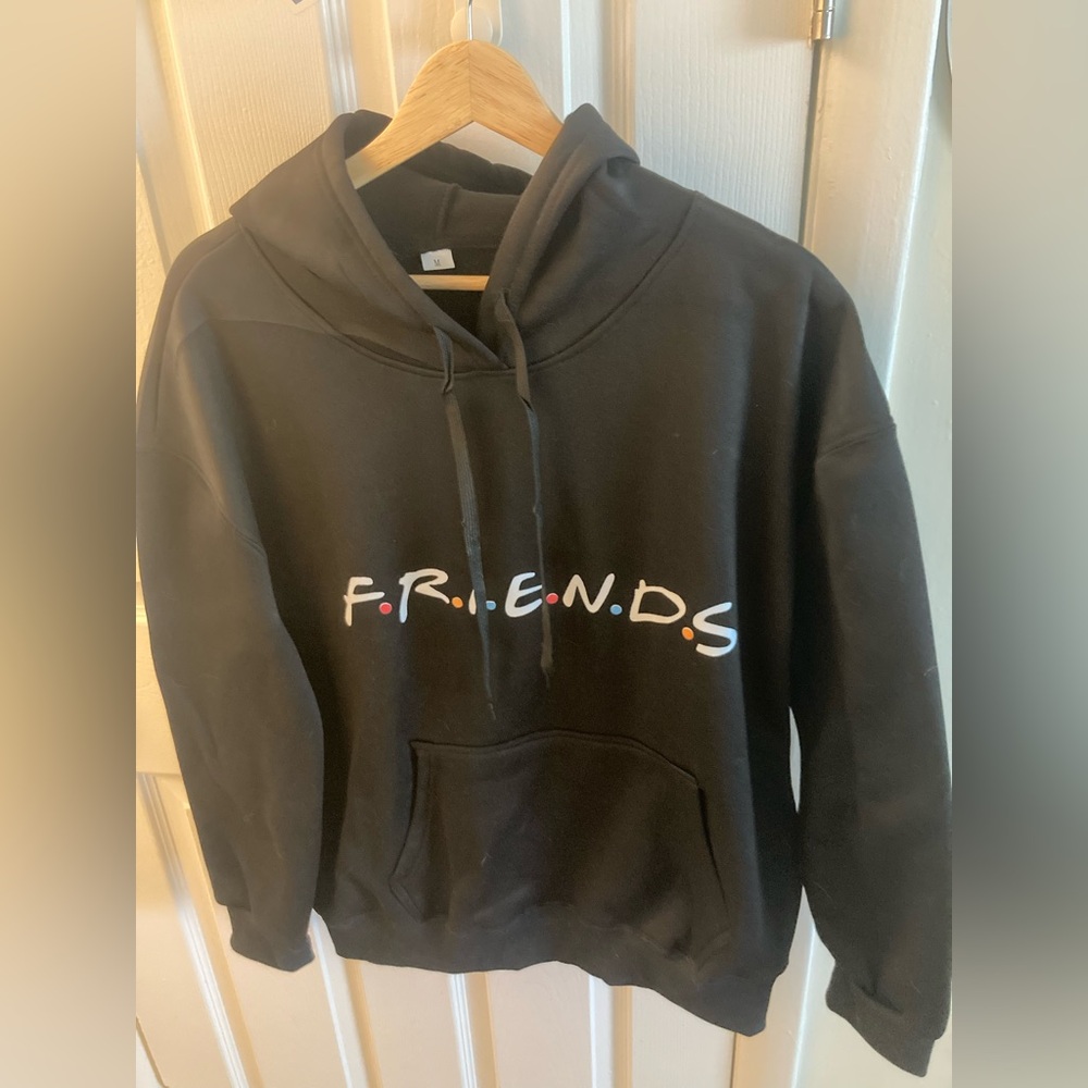 FRIENDS Black Sweater Iconic TV Show Style